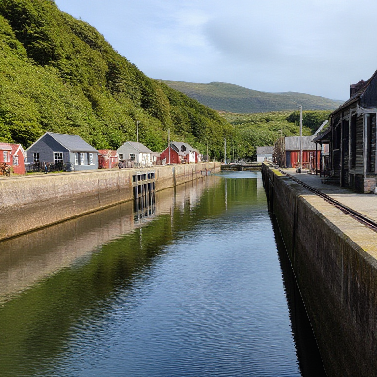 Nova ArdenPort Canal Wharf illustration for Main Sights and Activities