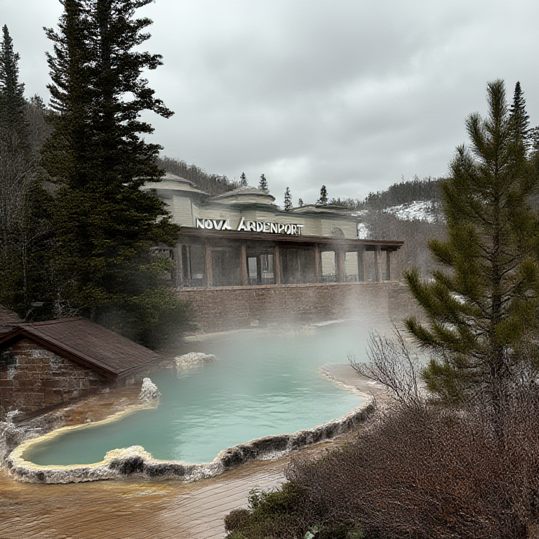 Nova ArdenPort Amber Steam Basin illustration for Main Sights and Activities