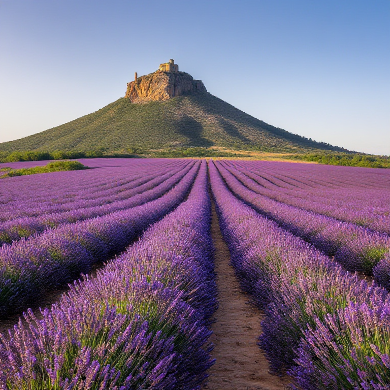 Nova ArdenRock Lavender Drift Field illustration for Main Sights and Activities