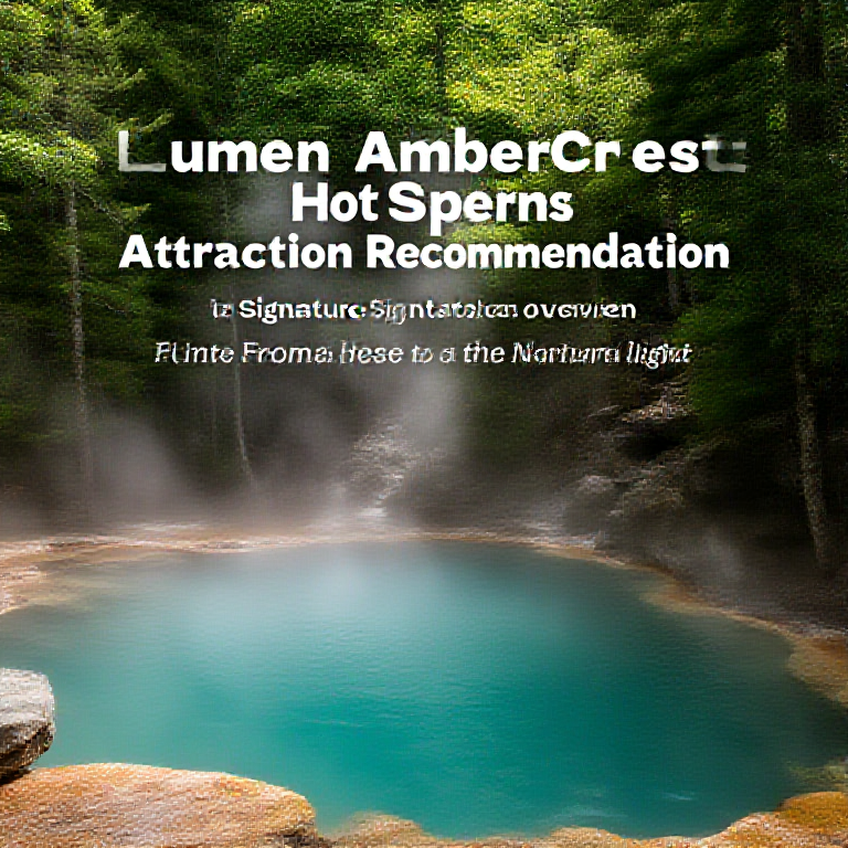 Lumen AmberCrest Hot Spring attraction recommendation supporting scene image 1