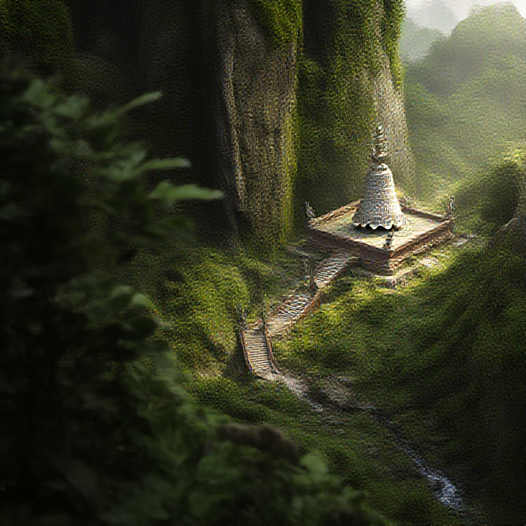 Lumen AmberFall Ancient Temple attraction recommendation supporting scene image 1