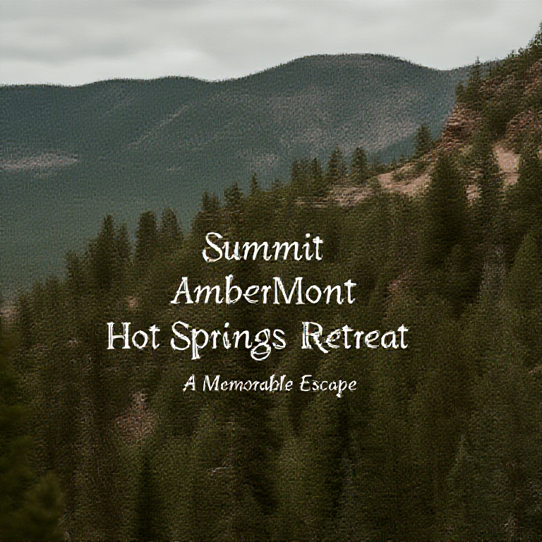 Summit AmberMont Hot Spring attraction recommendation physical detail image