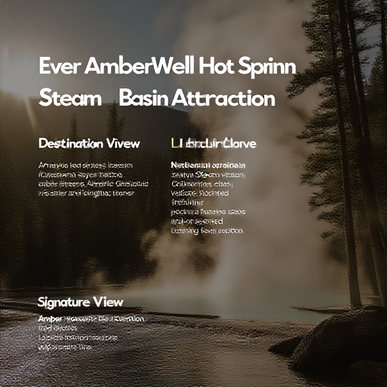 Ever AmberWell Hot Spring attraction recommendation theme image