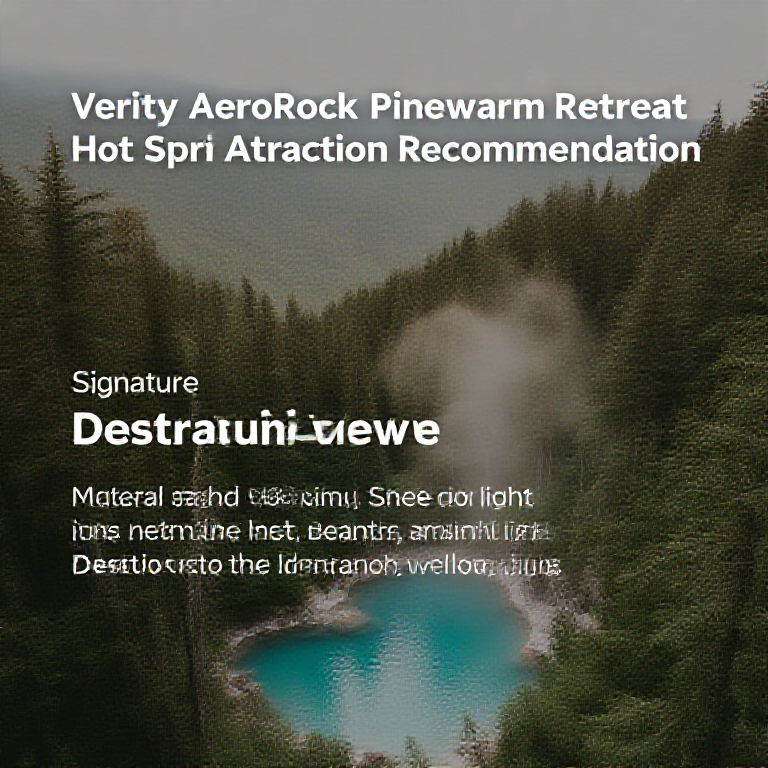 Verity AeroRock Hot Spring attraction recommendation theme image